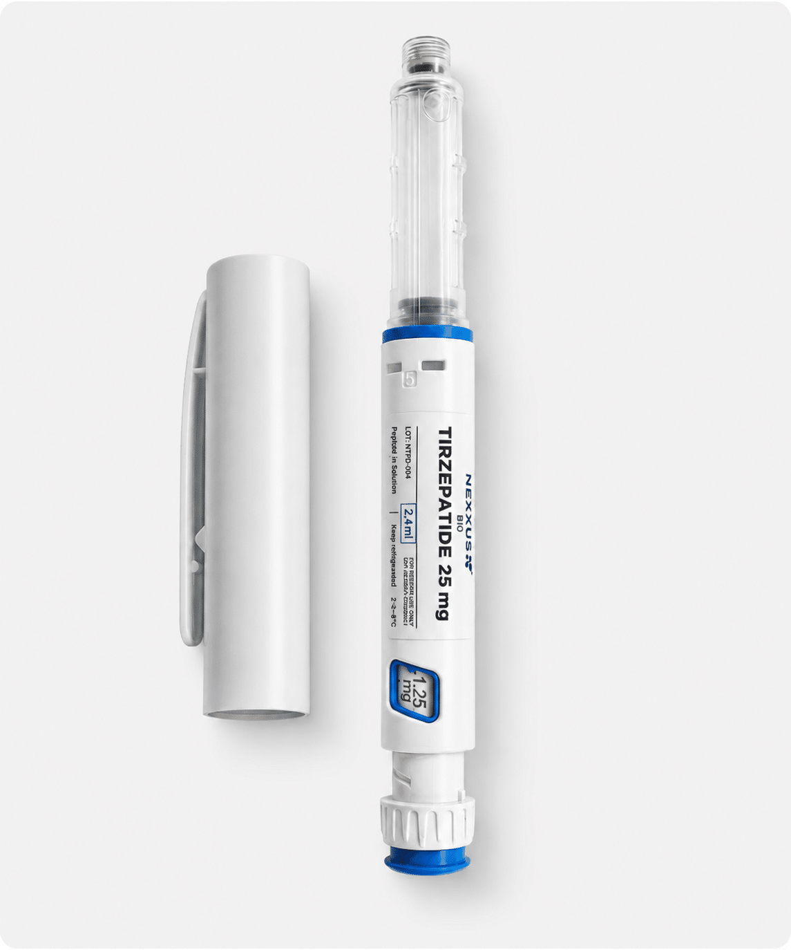 Tirzepatide 25 mg AQ PEN 2,4 ml Tirzepatide 25 mg AQ PEN – 2,4 ml | NexxusBio